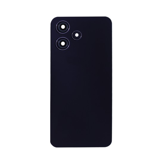 Back Cover+Camera Lens Xiaomi Redmi 12 5G Midnight Black Back Cover+Camera Lens Xiaomi Redmi 12 5G Midnight Black